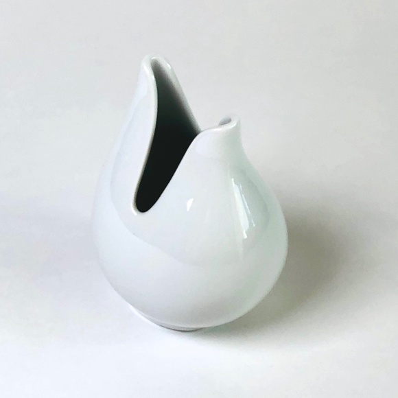 Vintage Arzberg Bud Vase - White Porcelain - Picture 2 of 5